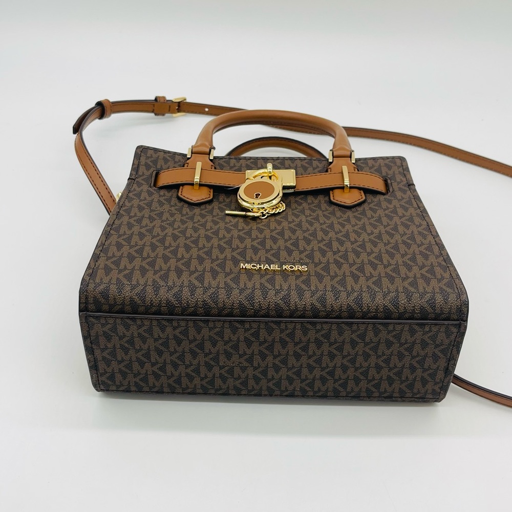 Michael Kors Hamilton Small Satchel Crossbody Bag - Picture 9 of 12